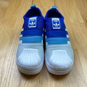 Adidas Kids Slip On SUPERSTAR ORTHOLITE Size 13.5 NWOT